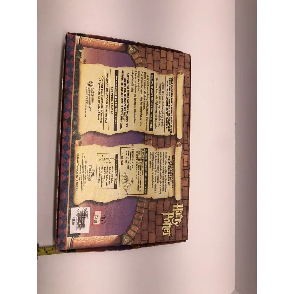 Harry Potter String Light Set, 10 Lights Ornaments Kurt S. Adler